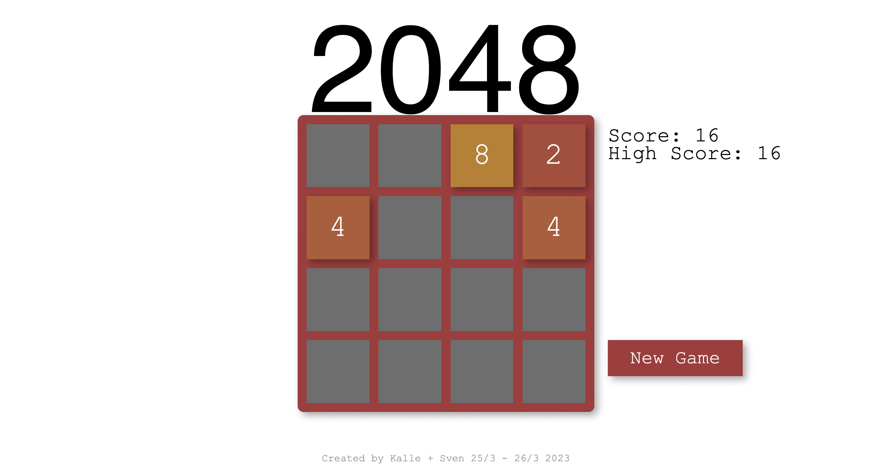 image of2048 Clone